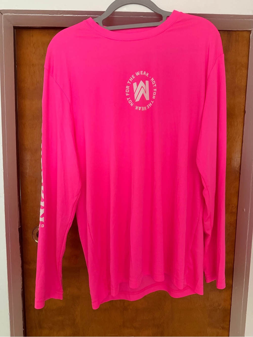 Bright Pink Long-Sleeve Women’s Shirt